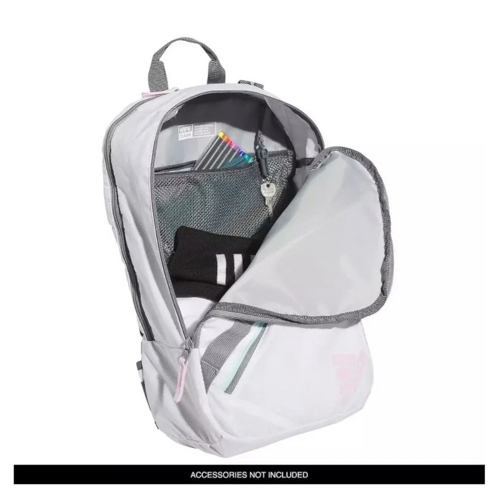 Adidas‎ Prime Sling Backpack  - White/Gray/Orchid Fusion Purple Men Women